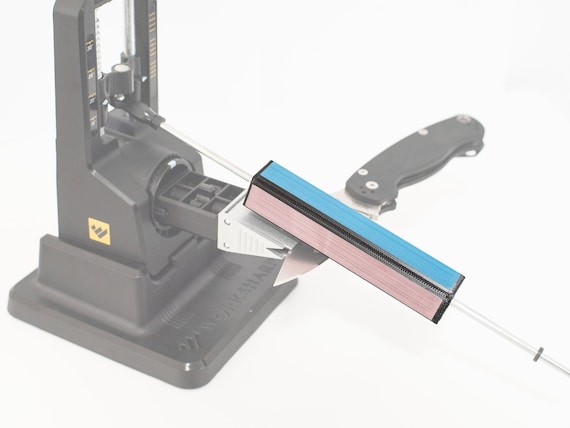 Work Sharp Precision Adjust Lapping Film Kit, 21pcs 30-60,000 Grit / 40-0.3  Micron for Knife Sharpening and Mirror Edge Polishing, 3D Print 