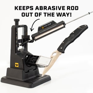 Abrasive Rod Holder for Work Sharp Precision Adjust Sharpening System - Work Sharp Upgrade Accessories - 3D Print