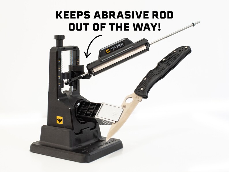 Abrasive Rod Holder for Work Sharp Precision Adjust Sharpening System
