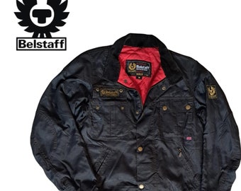 Modern Y2K Belstaff Outdoor Jacke - Medium Size Men Overcoat