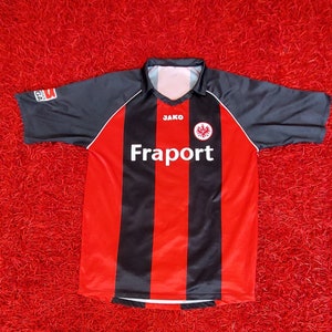 Eintracht Frankfurt Home Shirt Football Soccer FRAPORT Jersey Jako Size XXL