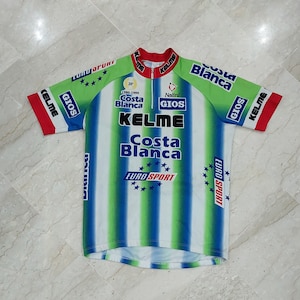 Preowned Vintage Maillot KELME Costa Blanca Años 80 talla XL Siri Maglia Trikot