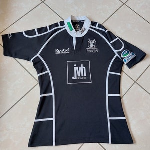 KooGa NEATH-SWANSEA OSPREYS Rugby Home Pro Shirt With J.V.H Group Plc Sponsor Size L