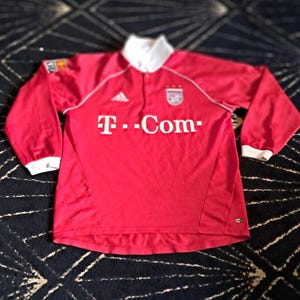 Maillot de football à domicile Bayern Munich 2005 - 2006 rare Teen XL adidas