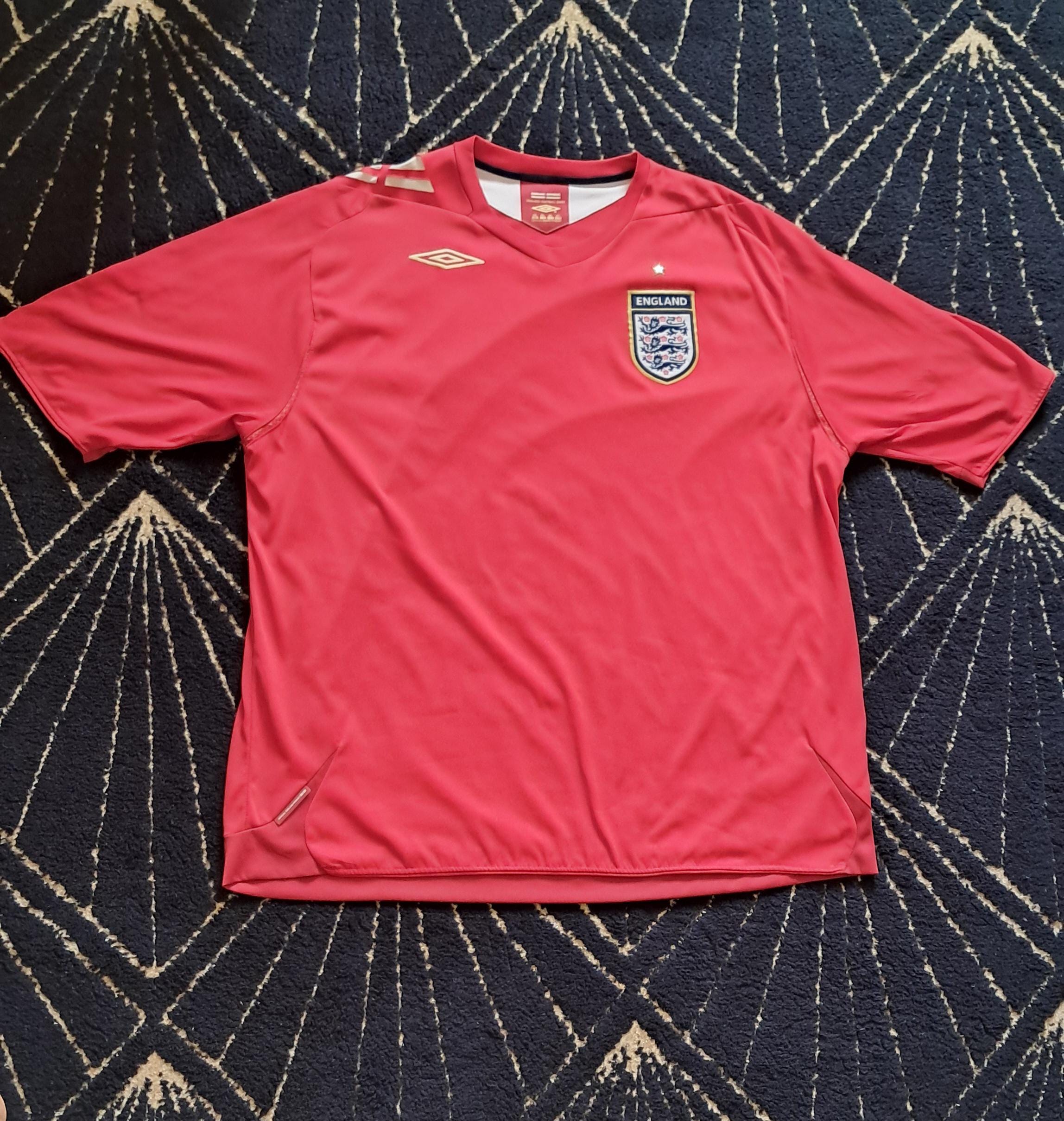 England Umbro Jersey - Etsy