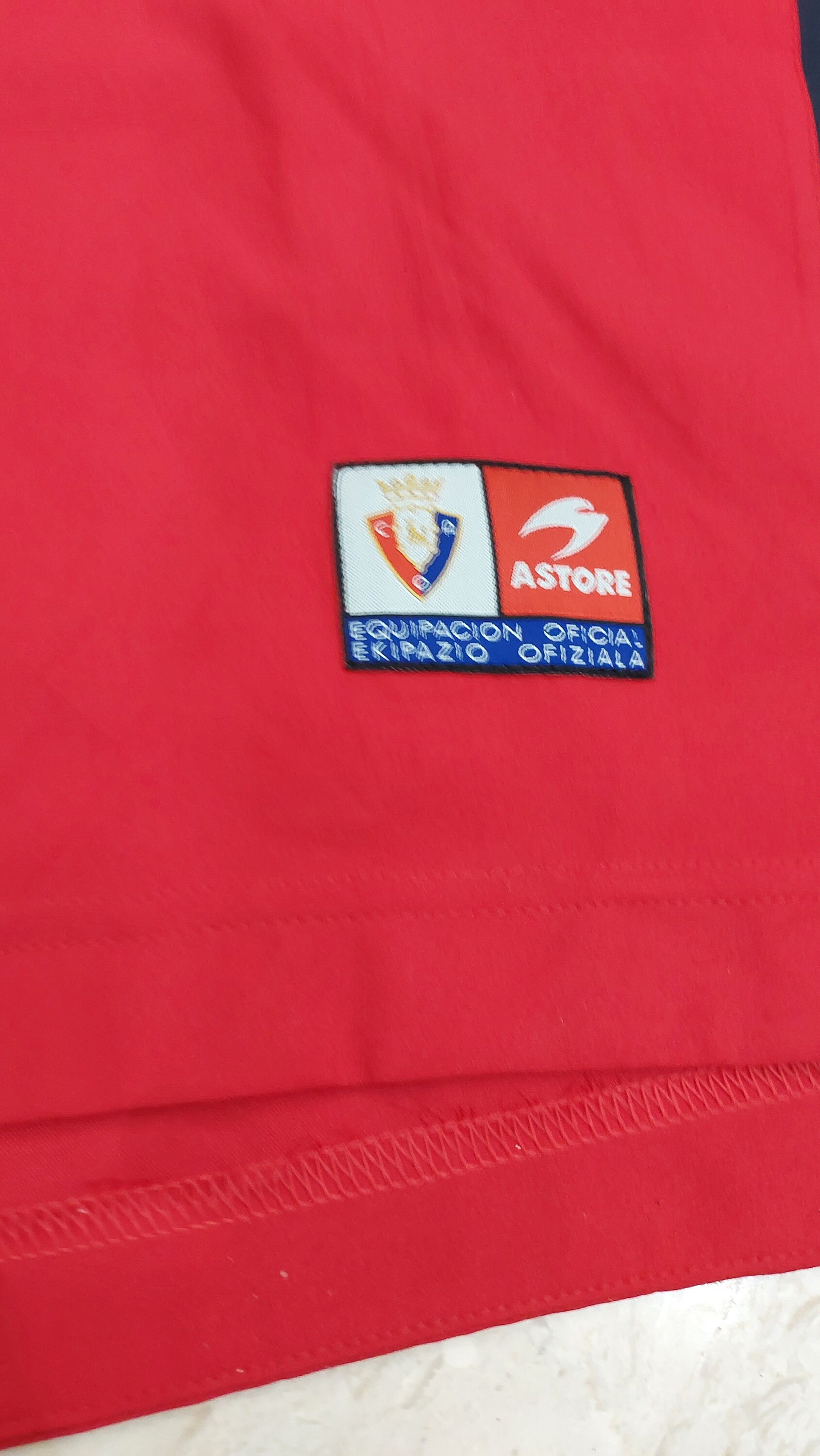 Preowned Vintage Official Jersey C.A Osasuna Hand Signed by Morales Richard Shirt XL - Australia