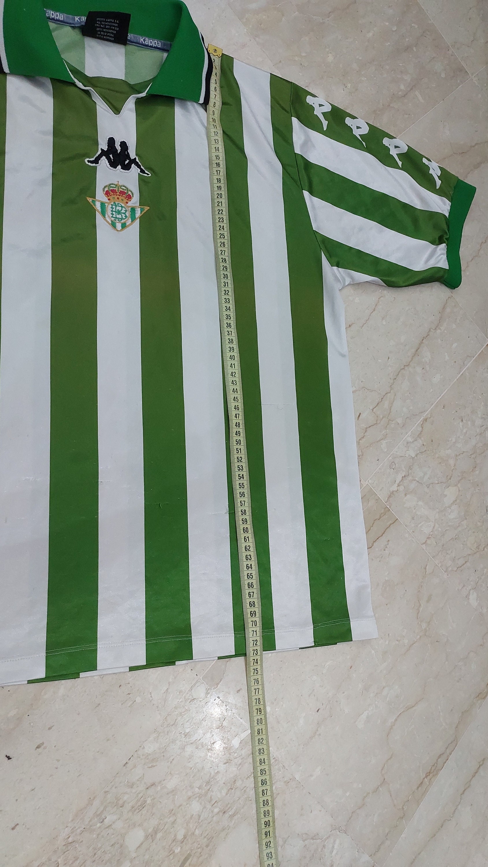 Vintage 1999 REAL BETIS Kappa Camiseta de futbol Camiseta Trikot Maglia Tamano XL Etsy Espana