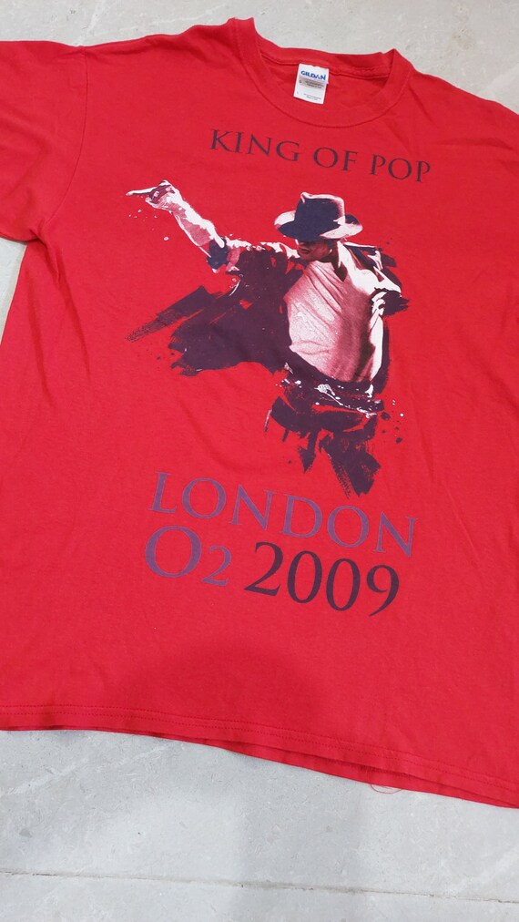 Michael Jackson Tシャツ　2009 London tour Michael Jackson This Is It Tour Merch T-shirt London 2009