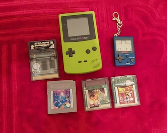 Vintage 1990s Pokémon Tochigi Silver Nintendo Game Boy Color