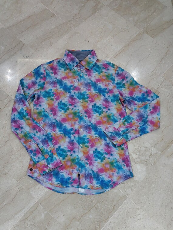 Camicia Uomo Formale Con Colletto A Contrasto - Manica Lunga, Cotone E Poliestere