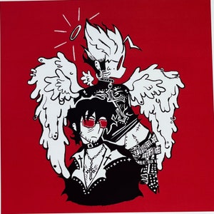 Trigun Vash and Wolfwood Print