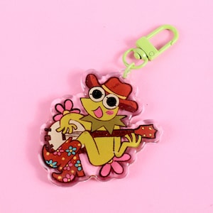 Kermit the Frog Cowboy Keychain