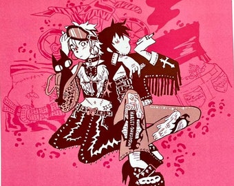 Trigun 2000’s Vash and Wolfwood Print