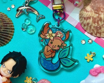 Ciondolo anime pirata renna sirena