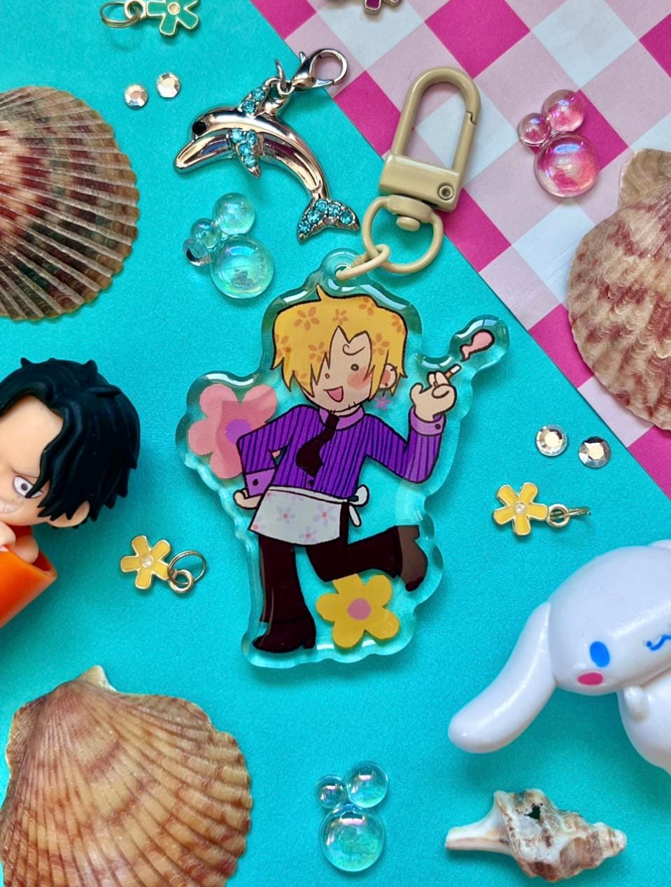Sanji Keychain - Etsy