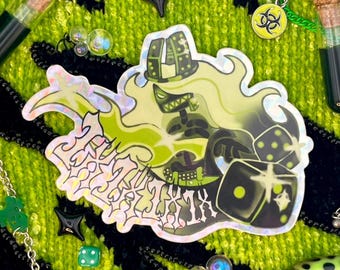 Pegatina de Forsaken 1x1x1x1 de los años 2000