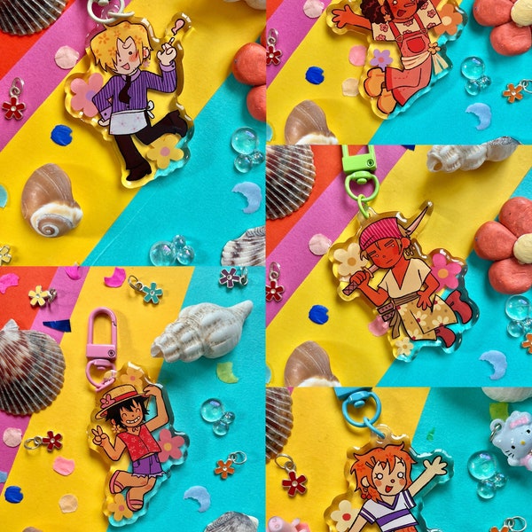 One Piece Charms