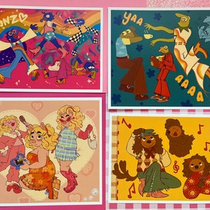 Large size-The Muppet Show Fashion Prints