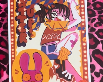 The Amazing Digital Circus Jax and Pomni Baseball print TADC
