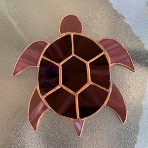 Stained Glass Sea Turtle