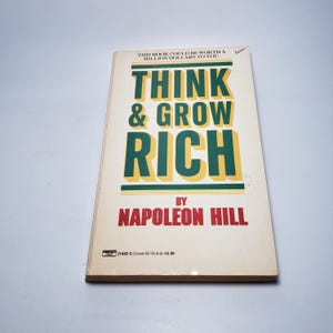 Think and Grow Rich by Napoleon Hill – Classic Self-Help Book for Success & Wealth Building
