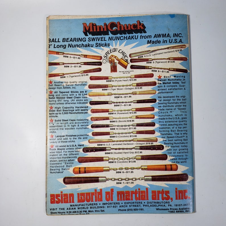 Official Karate Annual Spring 1983 Magazine, Exotic Martial Arts, Full