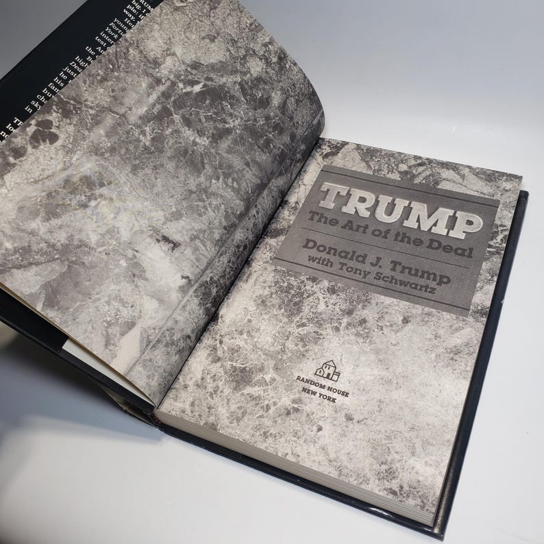 Trump the Art of the Deal by Donald J. Trump, Tony Schwartz, Hardcover