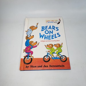 Die Berenstain-Bären: Bären auf Rädern von Stan und Jan Berenstain- Ein helles und frühes Zählbuch Groiler Book Club Accessoires House 1969