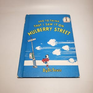 And to think that I Saw it on Mulberry Street, Dr. Seuss 1964, Theodor Suess Geisel - Bilderbuch, Poesie, Humor, Belletristik, Fantasy, Klassik