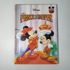 Disney&#39;s The Prince and the Pauper Disney&#39;s Wonderful World of Reading 1993 Grolier Enterprises Inc.