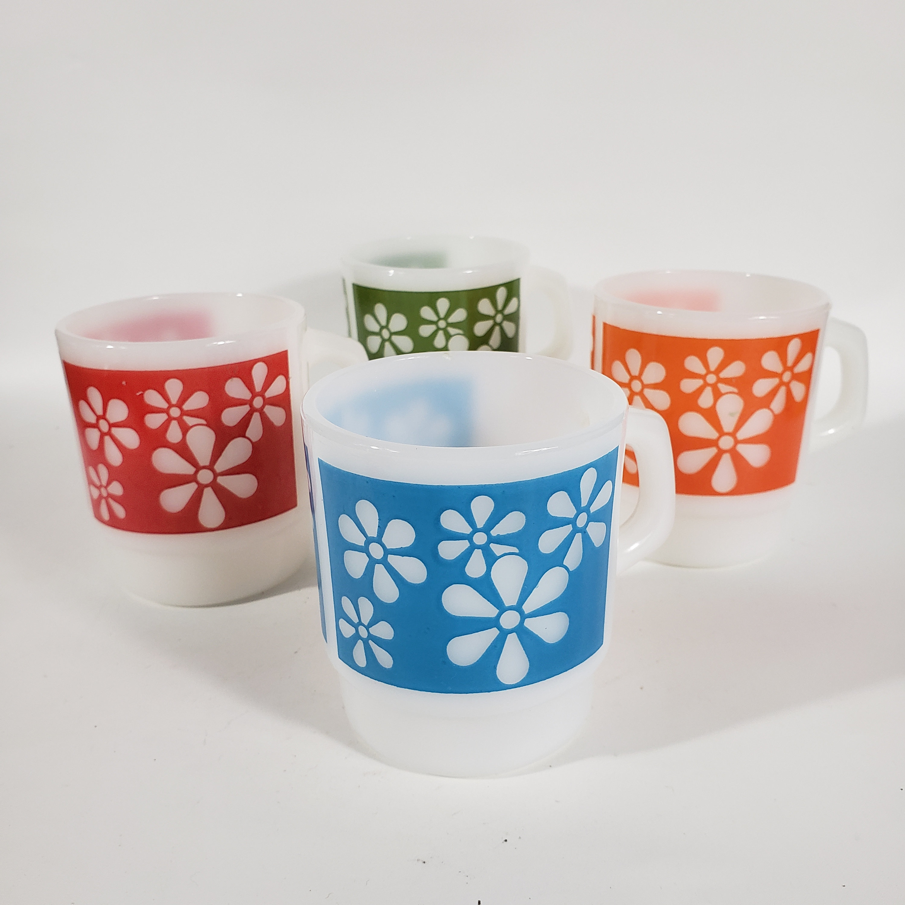 Fire King Daisy Mug - Etsy