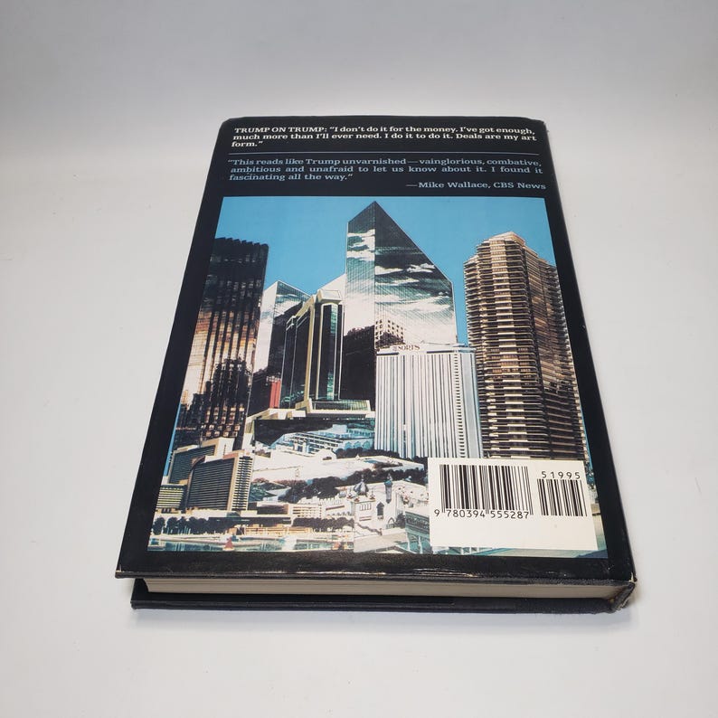 Trump the Art of the Deal by Donald J. Trump, Tony Schwartz, Hardcover