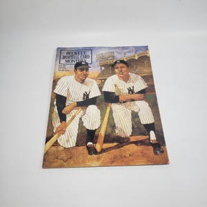 Beckett Baseball Card mensile - giugno 1991 - Joe DiMaggio e Mickey Mantle - New York Yankees