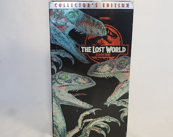 Jurassic Park The Lost World 2 VHS Collector's Edition a Steven Spielberg film