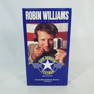 Good Morning Vietnam Robin Williams A Barry Levinson Film VHS