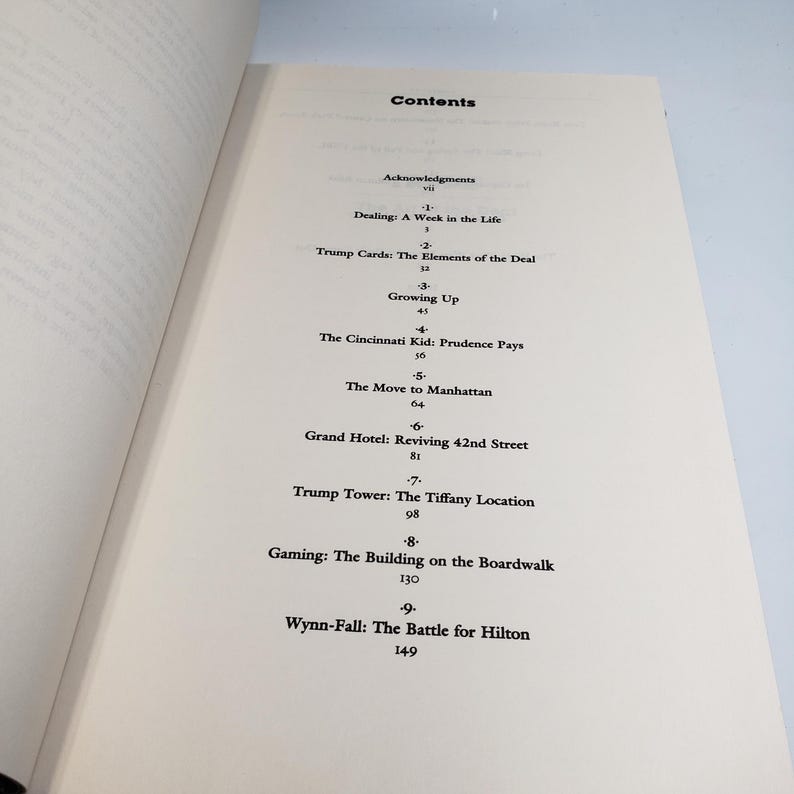 Trump the Art of the Deal by Donald J. Trump, Tony Schwartz, Hardcover