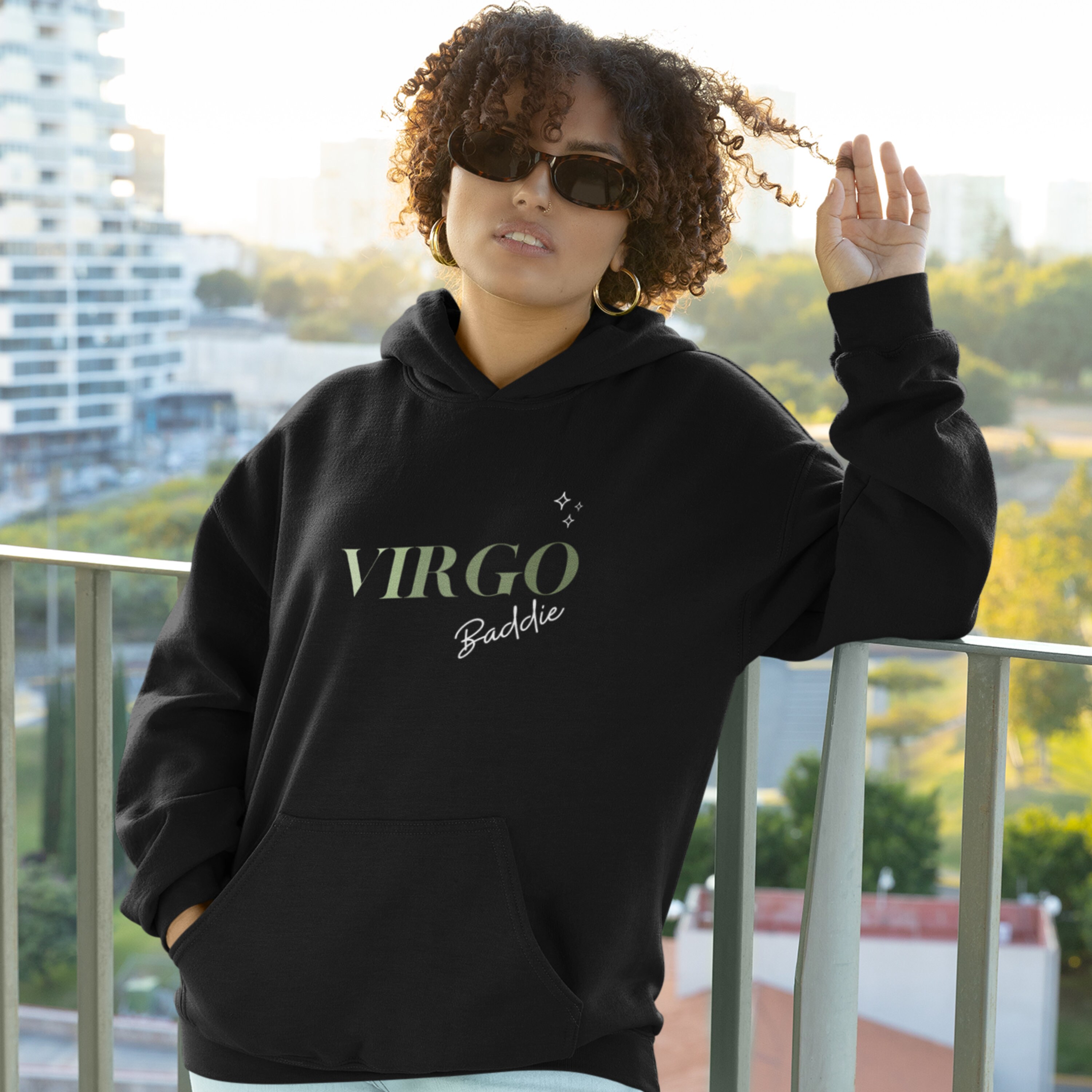 Virgo Baddie Baddie Hoddie Virgo Zodiac Zodiac Gift Virgo Etsy