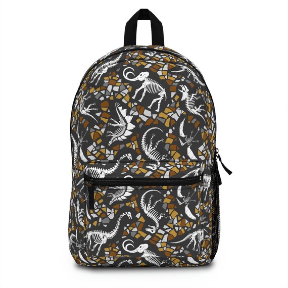 Dinosaur skeleton backpack hot sale
