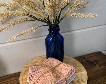 Crocheted Dish Cloth, Handmade, Wash Cloth, Cleaning, Household Cleaning