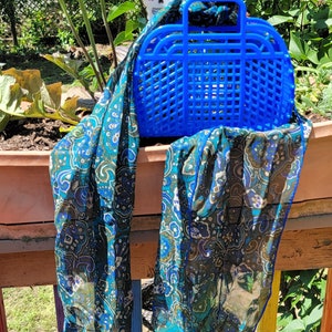 Blue Pond Jelly Purse