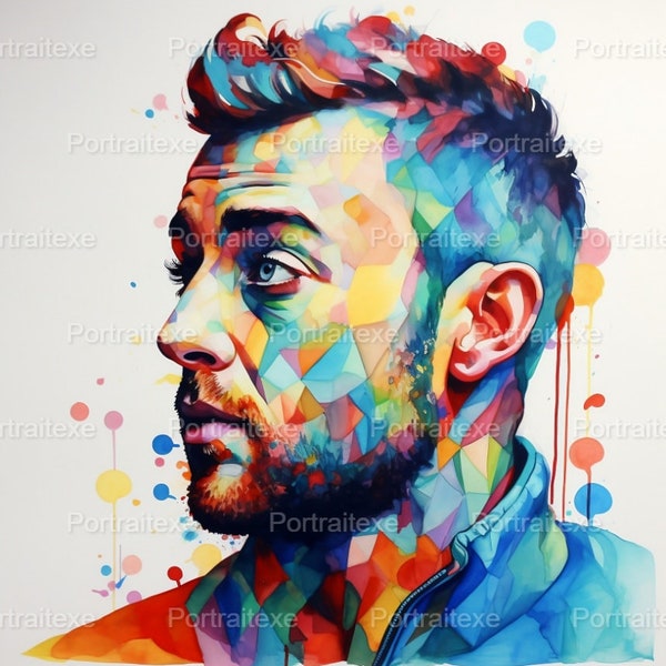 Sam Smith, Poster 4K, Digital Print, Home Decor, Instant Download, Wall Art, Printable, Aquarelle. "2023 Tour"