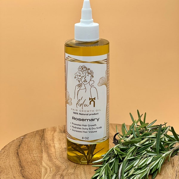 Rosemary Hair Growth Oil - 100% organic, no chemical added