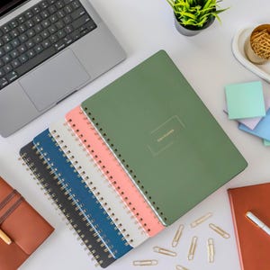 Undated Daily Planner (Portrait) | Academic Productivity Planner | Goal Setting Time Management | To-Do List | Task Manager | Daily Schedule