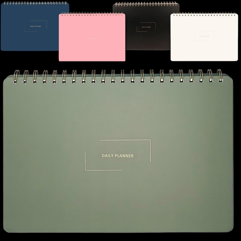 Daily Planner Academic Productivity Organizer Goal Setting Time