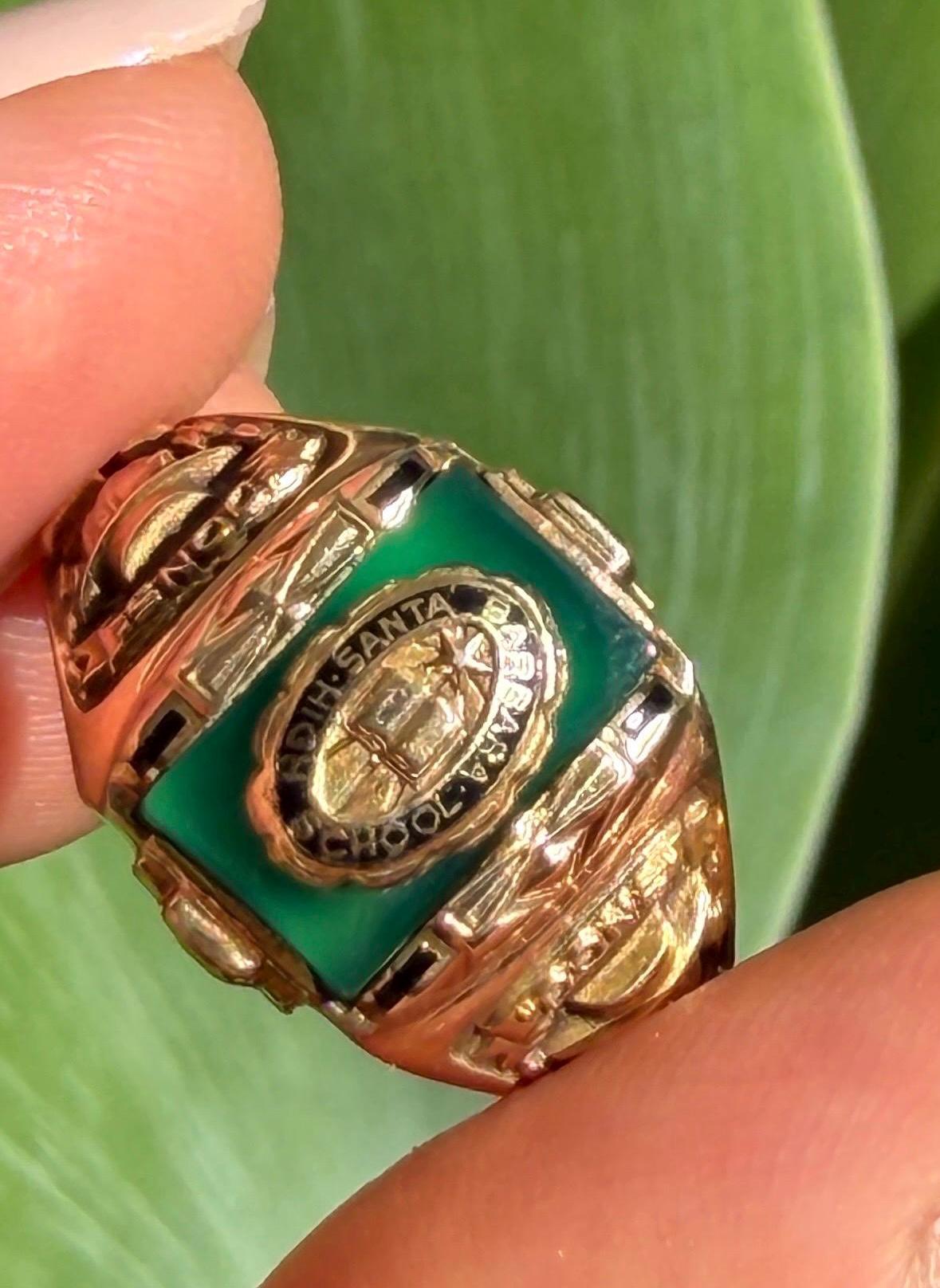 Benton High School カレッジリング 1989 1989 High School Class Ring - Etsy