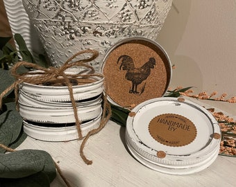 Farmhouse Coasters- Set of 4