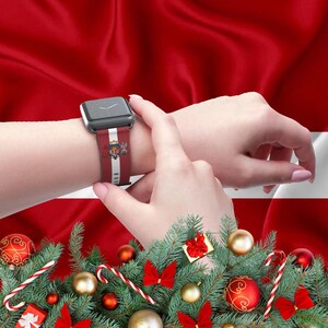 Letland smartwatch veganistische leren band - 4 kleuren / 2 maten - roségoud mat - goudmat - zilvermat - zwart mat - Letland