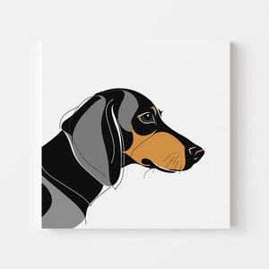Dachshund Art, Dachshund Bundle, Dachshund Poster, Dachshund Print, Dachshund Wall Decor, Dachshund Wall Art, Dachshund Portrait, Dachshund