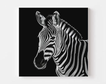 Zebra Portrait, Zebra Print, Zebra Art, Zebra Poster, Zebra Wall Art, Zebra Prints, Zebra Canvas Art, Zebra, Zebras, Zebra Print, Download