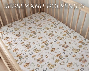 western crib sheet baby boy nursery gift for baby shower cowboy theme bedding for desert nursery crib sheet gift for baby boy newborn cowboy